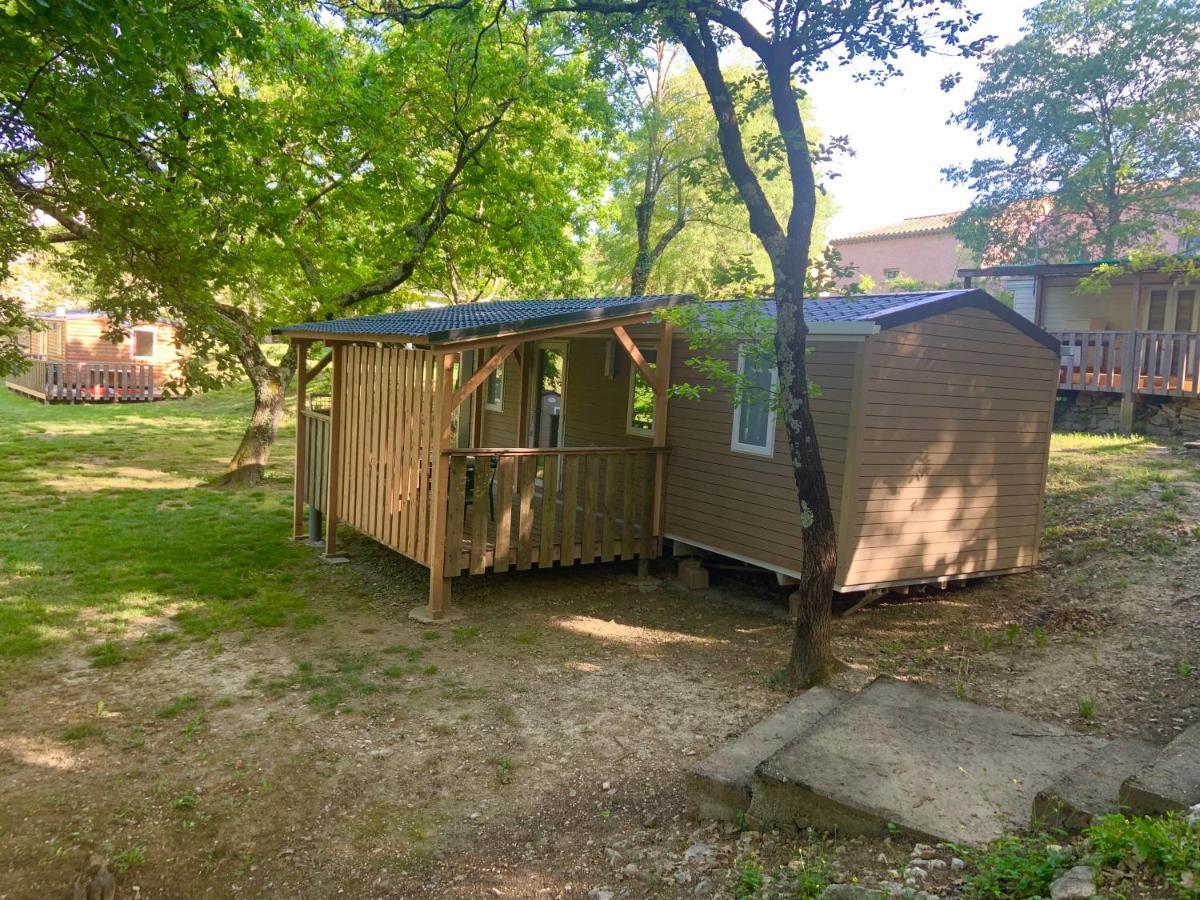 Camping Les Chenes Chauzon Exteriör bild