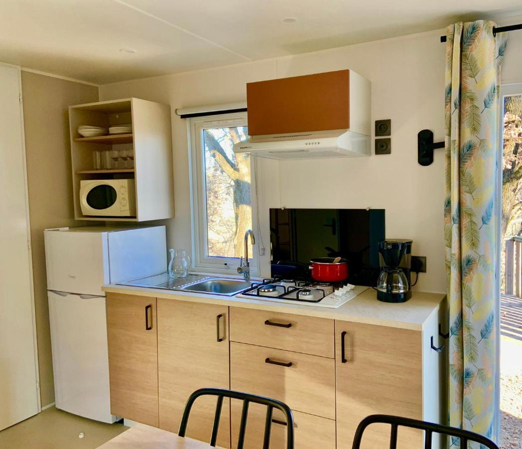 Camping Les Chenes Chauzon Exteriör bild