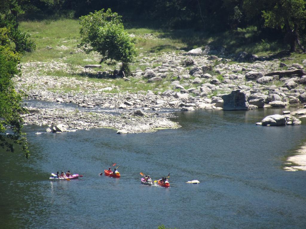 Camping Les Chenes Chauzon Exteriör bild