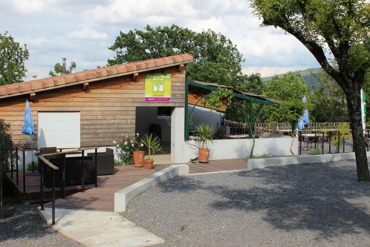 Camping Les Chenes Chauzon Exteriör bild